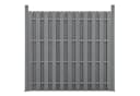 neu.holz Gartenzaun Siero WPC Sichtschutz Grau Bild 3