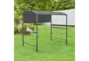 en.casa Grillpavillon »Parga« mit Bartresen Dunkelgrau Bild 3