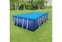 en.casa Solar Poolabdeckung Blau PE-Folie mit Luftkammern Bild 1