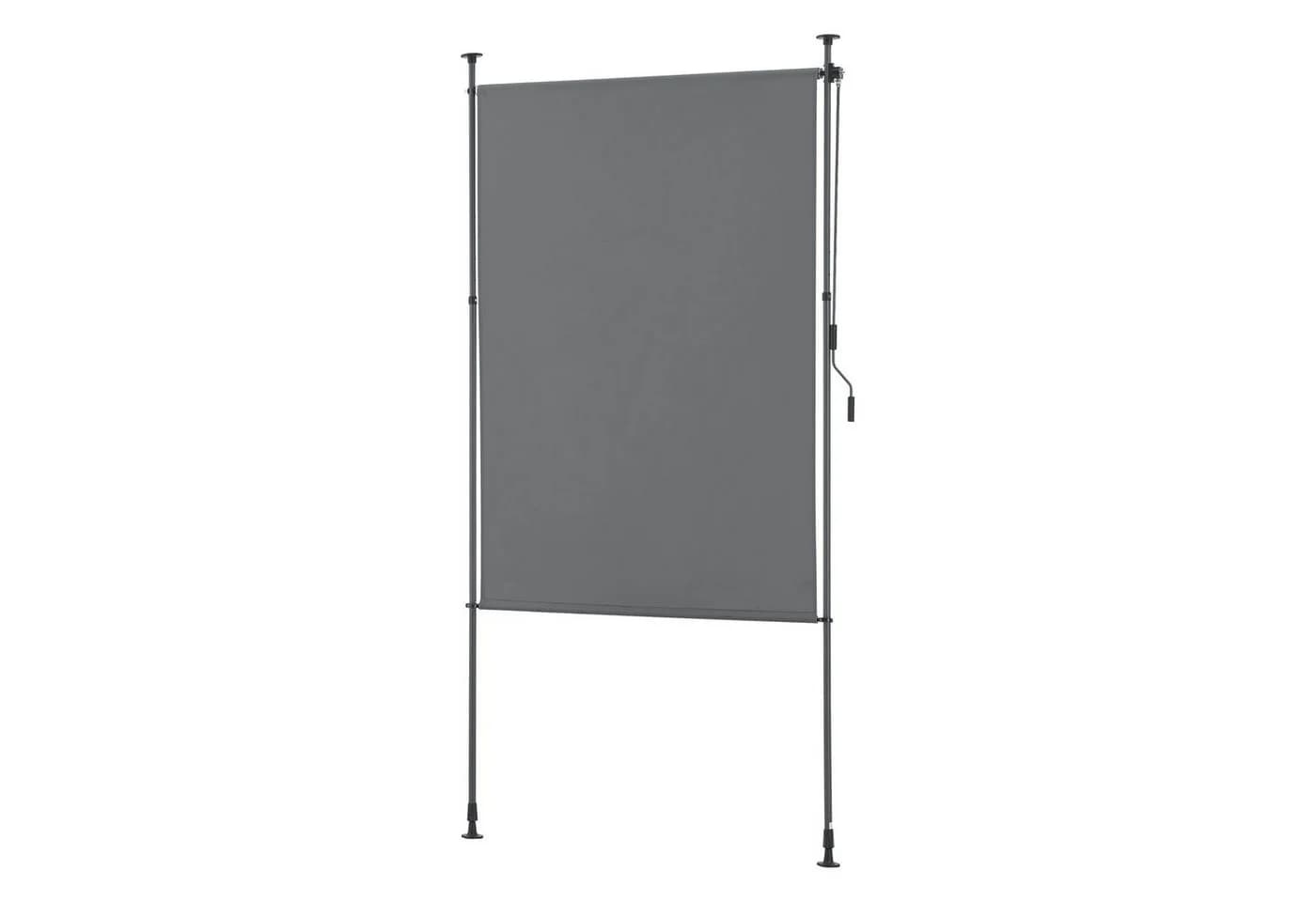 pro.tec Senkrechtmarkise Cimarra Dunkelgrau Outdoor-Sichtschutz - Bild 4