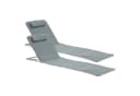 en.casa Gartenliege Set 2 St. Cellorigo Strandmatte Dunkelgrau Bild 2