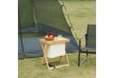 en.casa Campingtisch Bambus mit Aufbewahrungstasche Bild 1