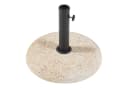 casa.pro Betonschirmständer Steinoptik Beige mit Adaptern Bild 5