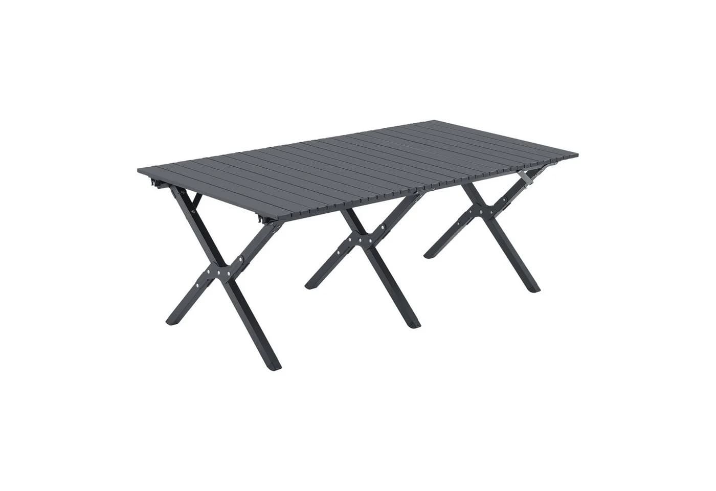 casa.pro Gartenlounge-Set 5-tlg. Grau Aluminium - Bild 4