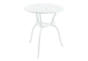 casa.pro Balkonset 3-tlg. Bistroset Aluminiumguss Weiß Bild 5