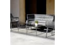 casa.pro Couchtisch (2er Set) »Aymavilles« Outdoor Indoor Stahl Anthrazit Bild 3