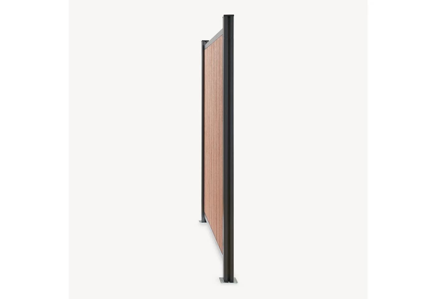 neu.holz Gartenzaun »Grassano« Startermodul WPC Braun - Bild 5