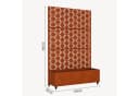 casa.pro Trennwand mit Blumenkasten Aaskis Metall Edelrost Bild 3