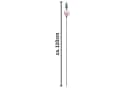 naninoa Gartenstecker Metall Rosa französische Lilie 110cm Bild 1
