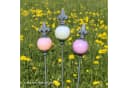 naninoa Gartenstecker Metall französische Lilie grau 80cm Bild 3