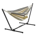 Yaheetech Hängematte mit Gestell, 205 kg belastbar, verstellbar, Polyester Bild 2