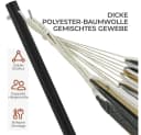 Yaheetech Hängematte mit Gestell, 205 kg belastbar, verstellbar, Polyester Bild 5