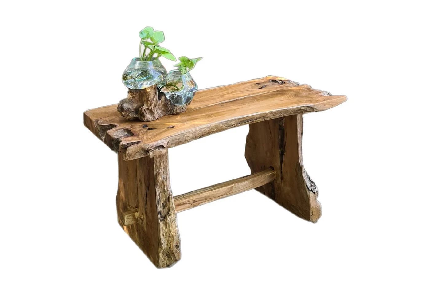 More2Home Sitzbank PRIMO aus recyceltem Teakholz rustikal - Bild 2
