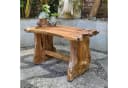 More2Home Sitzbank PRIMO aus recyceltem Teakholz rustikal Bild 3