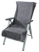 KH-Haushaltshandel Frottier Gartenstuhlauflage Silber Grau Bild 2