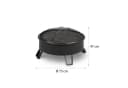 Blumfeldt Feuerschale Oreos 2-in-1 Feuerschale Grill Bild 1