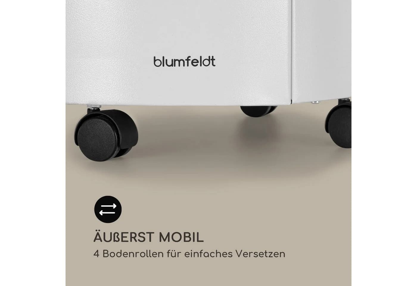 blumfeldt Gasheizstrahler Bonaparte 4200 W Schwarz - Bild 5