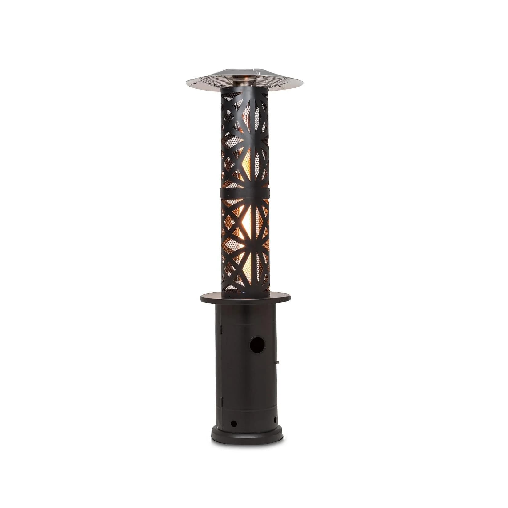 Blumfeldt Goldflame Style Terrassenheizstrahler 11,2 kW 360°-Blick mobil