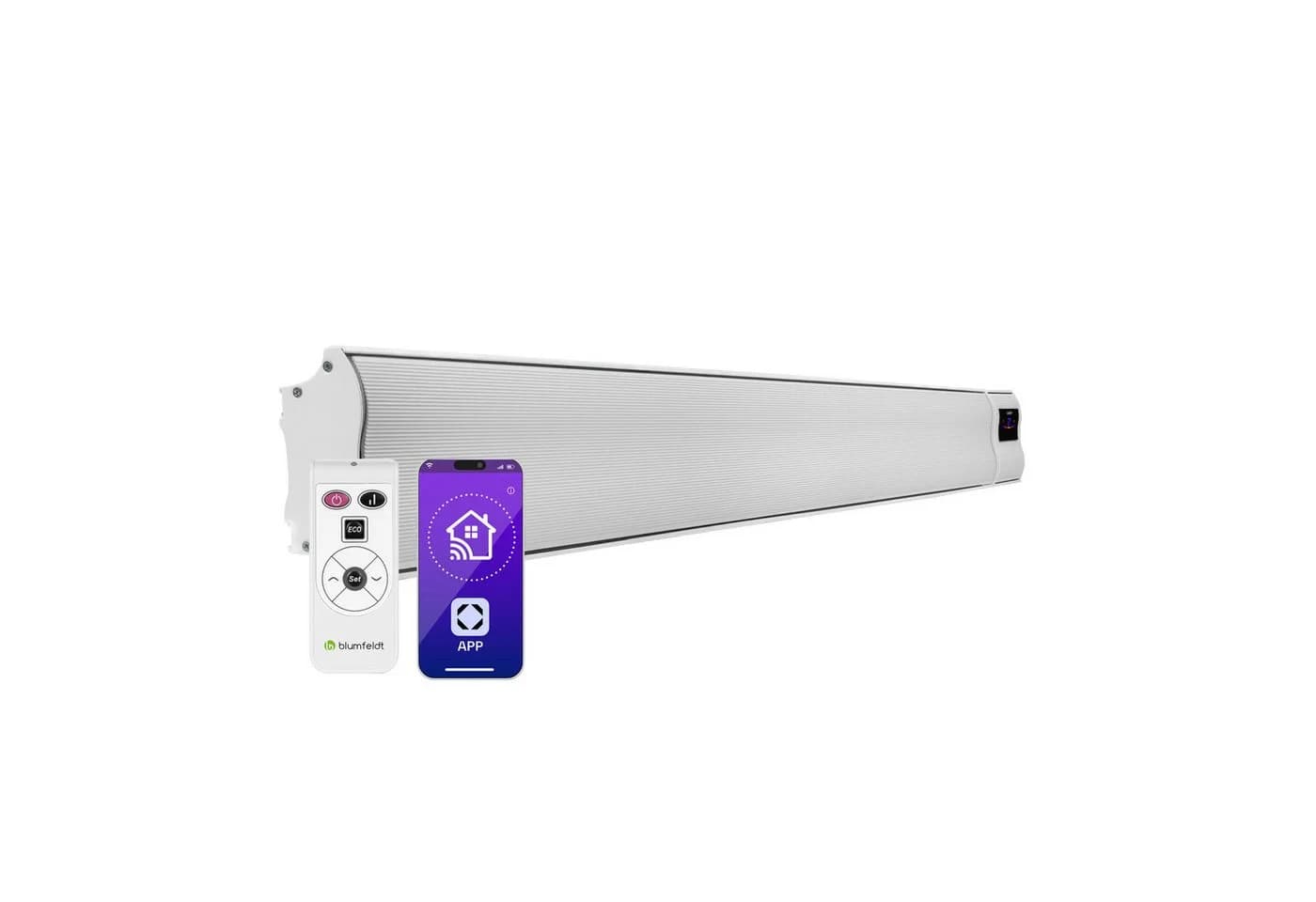 blumfeldt Heizstrahler Cosmic Beam Smart 30 Infrarot Terrassenheizung