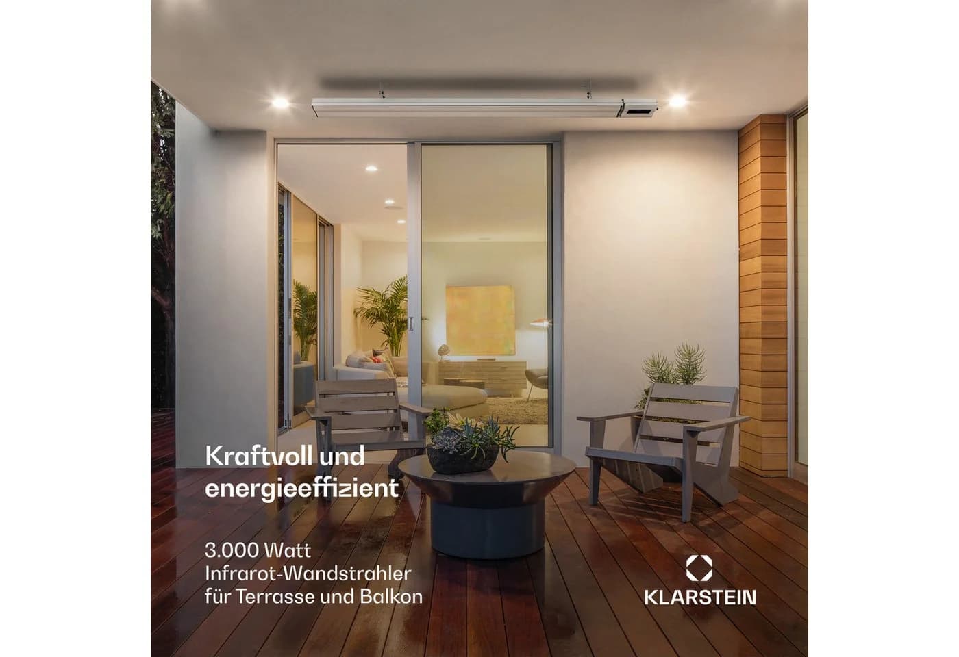 blumfeldt Heizstrahler Cosmic Beam Smart 30 Infrarot Terrassenheizung - Bild 4