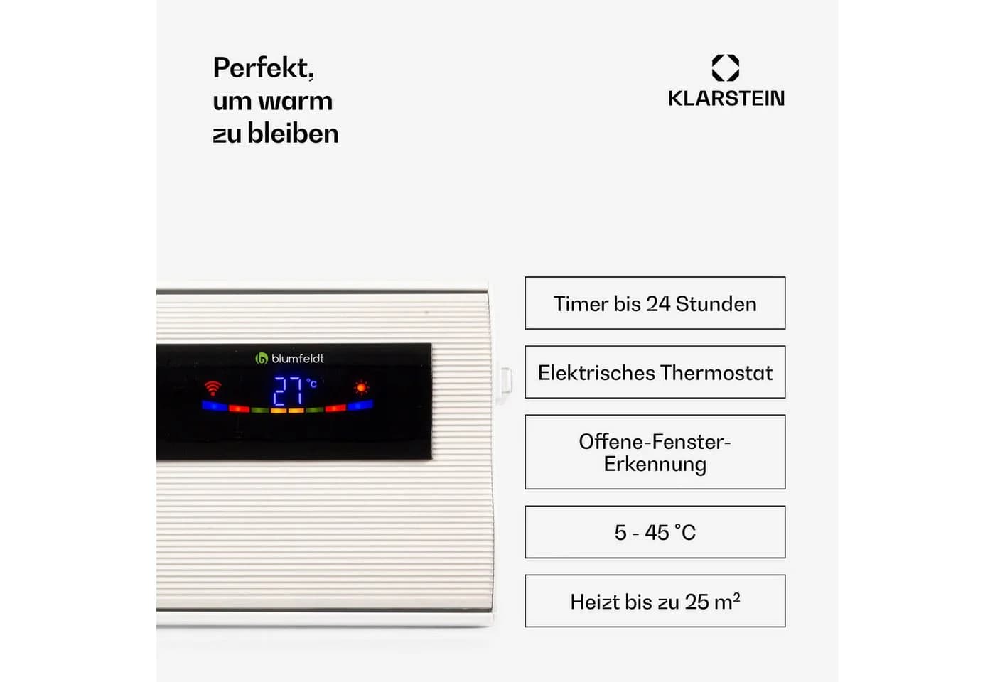 blumfeldt Heizstrahler Cosmic Beam Smart 30 Infrarot Terrassenheizung - Bild 5