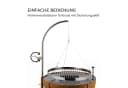 Blumfeldt Fire Globe Feuerschale mit Grill 60 cm Stahl Bild 5