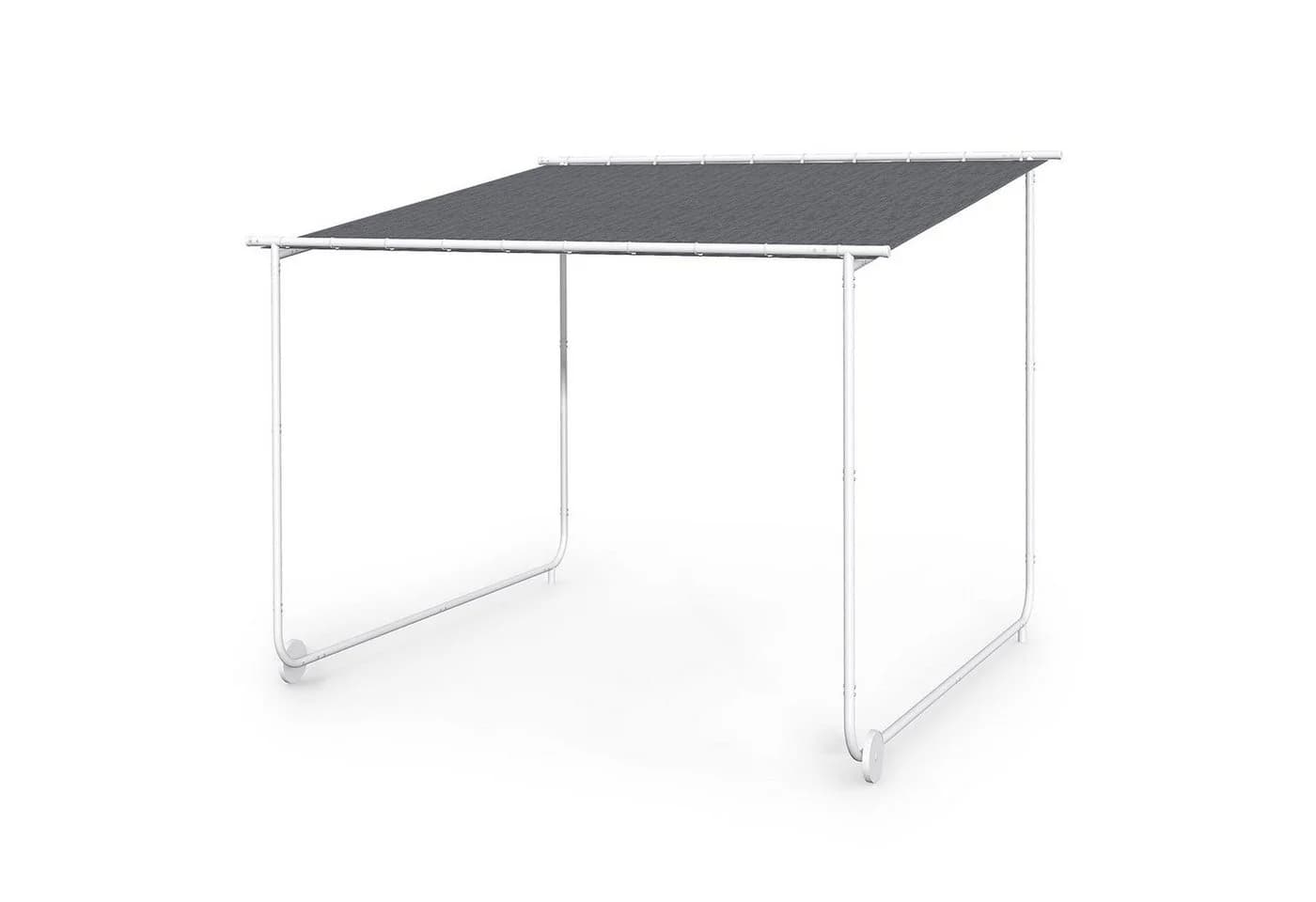blumfeldt Pavillon Gazebo Nantes Wheeled Grau mit Rollen