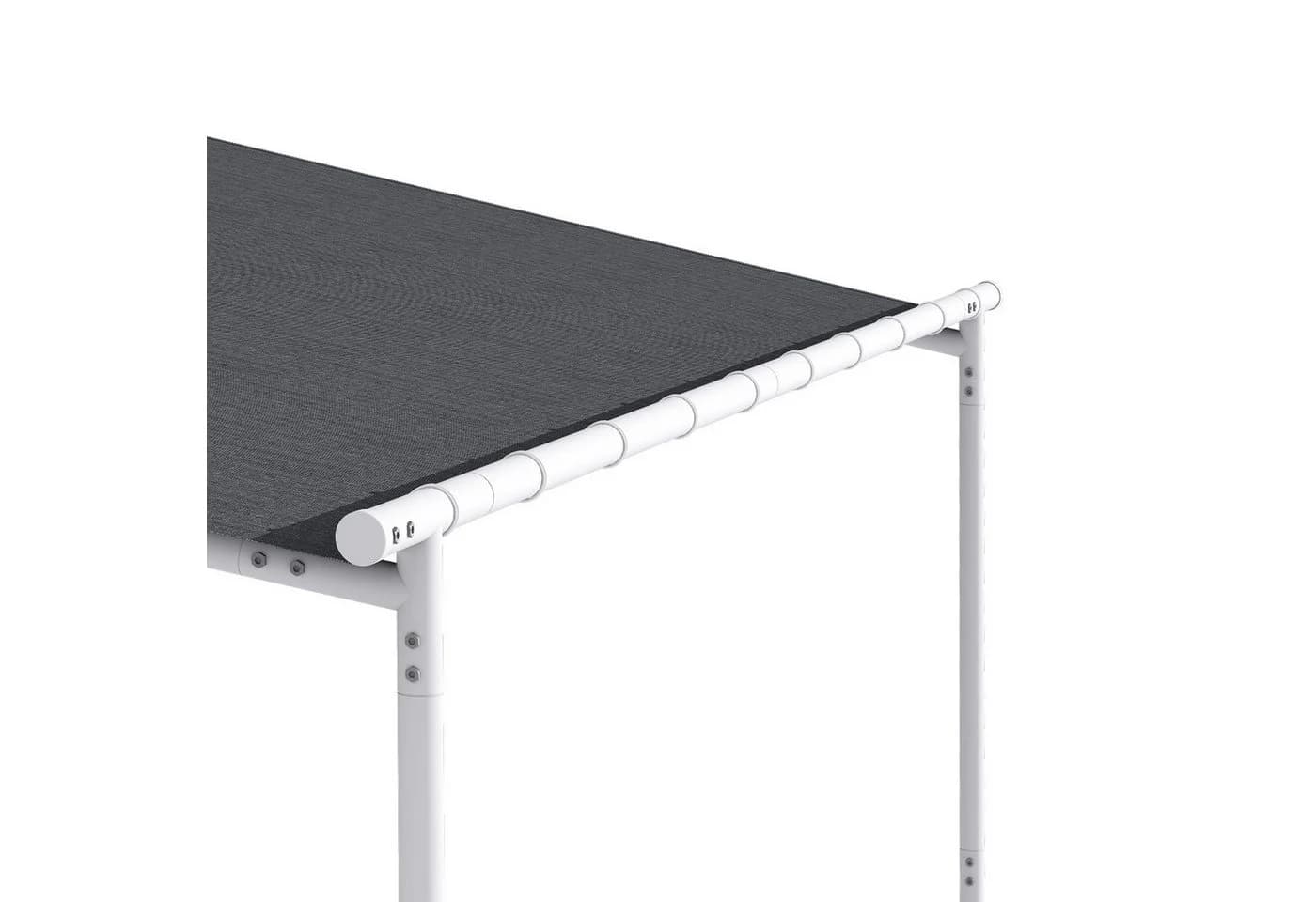 blumfeldt Pavillon Gazebo Nantes Wheeled Grau mit Rollen - Bild 4