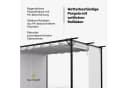 blumfeldt Pavillon Pantheon Robust Pergola 3x4m wetterfest Bild 3