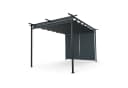 Blumfeldt Pavillon Pantheon Robust Pergola 3x4m Grau Bild 1