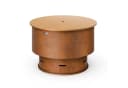 blumfeldt Feuerschale Pompeji Smokeless Stahl Braun Bild 2
