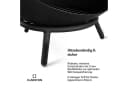 Klarstein Feuerschale Fireball 66 cm Schwarz Stahl Bild 5