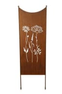 finehomegarden Gartenstecker Metall Wildblume Sichtschutz Edelrost Bild 2