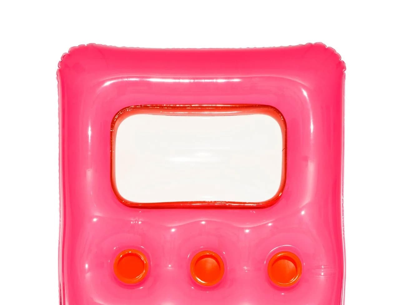 Bestway Fashion Lounge Badeinsel Luftmatratze mit Sichtfenster Pink - Bild 3