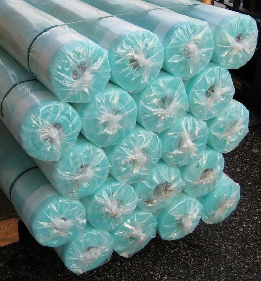 HaGa Gitterfolie 1,5m Breite UV-stabilisiert Transparent/Grün