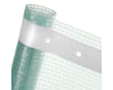 HaGa Gitterfolie 1,5m Breite UV-stabilisiert Transparent/Grün Bild 2