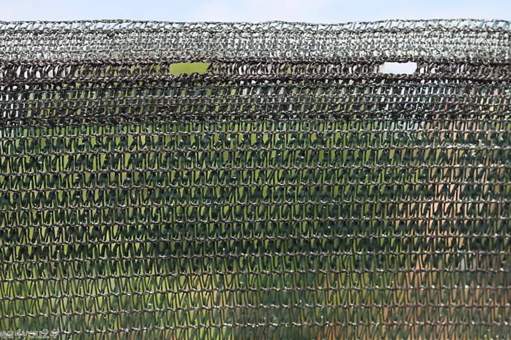HaGa Schattiernetz 60% UV-stabilisiert Dunkelgrün - Bild 5