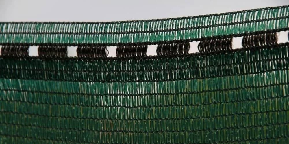 HaGa Schutznetz Zaunblende 1,5m Breite Anthrazit UV-stabil
