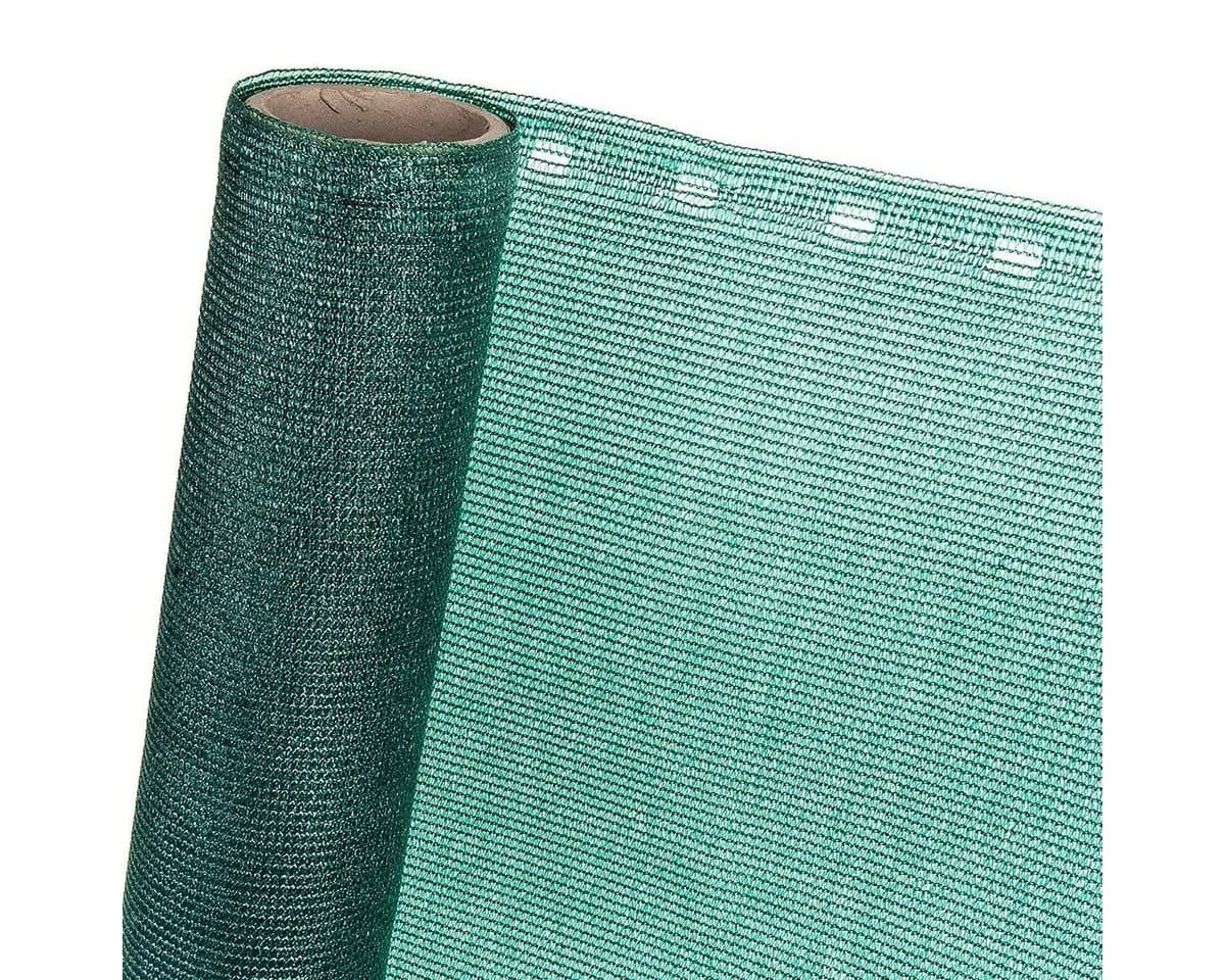 HaGa Schutznetz Zaunblende 1,5m Breite Anthrazit UV-stabil - Bild 2
