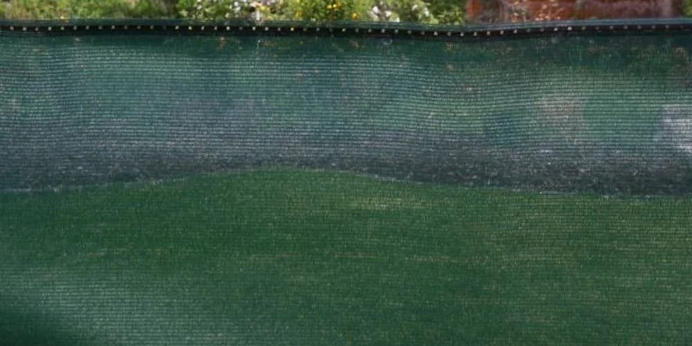 HaGa Schutznetz Zaunblende 1,5m Breite Anthrazit UV-stabil - Bild 5