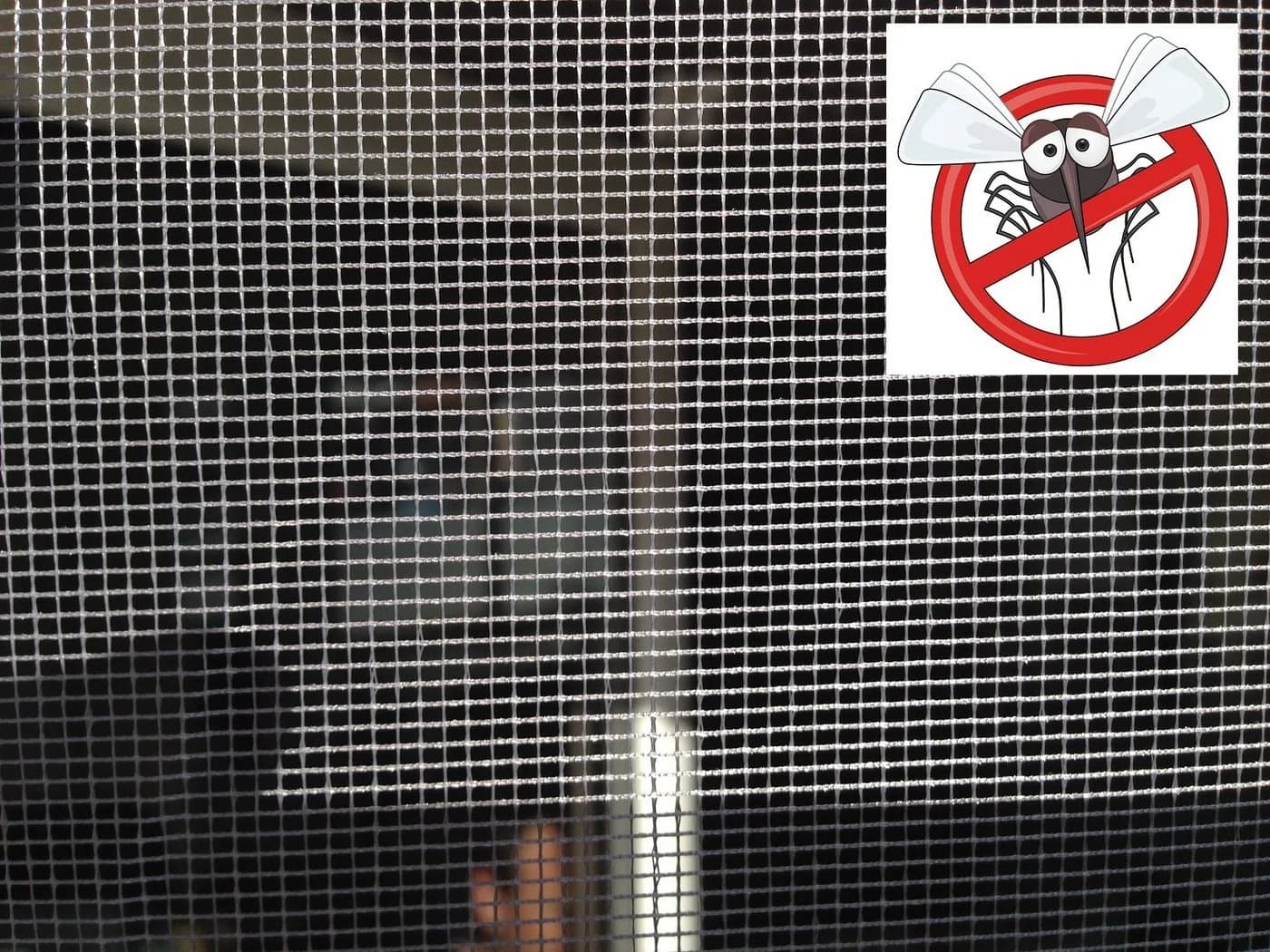 HaGa Insektenschutz-Vorhang Fliegengitter Weiß 75cm Breite - Bild 5