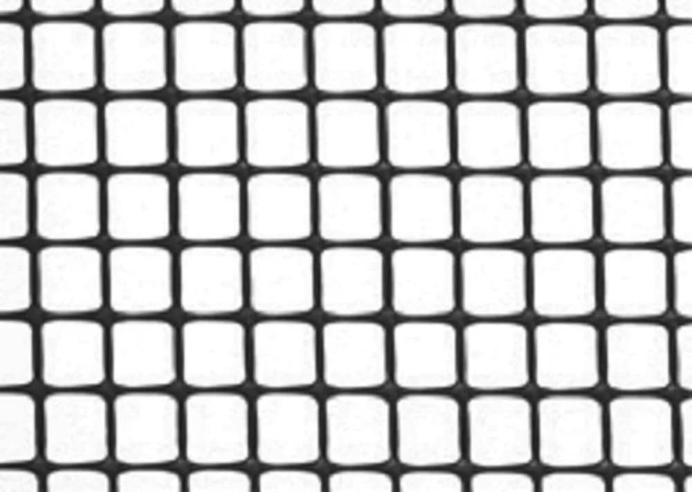 HaGa Kunststoffzaun 0,6x5m Schwarz UV-beständig