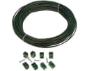 HaGa Spanndraht 3mm x 10m Gartendraht für Maschendrahtzaun Grün Bild 3