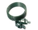 HaGa Spanndraht 3mm x 10m Gartendraht für Maschendrahtzaun Grün Bild 4