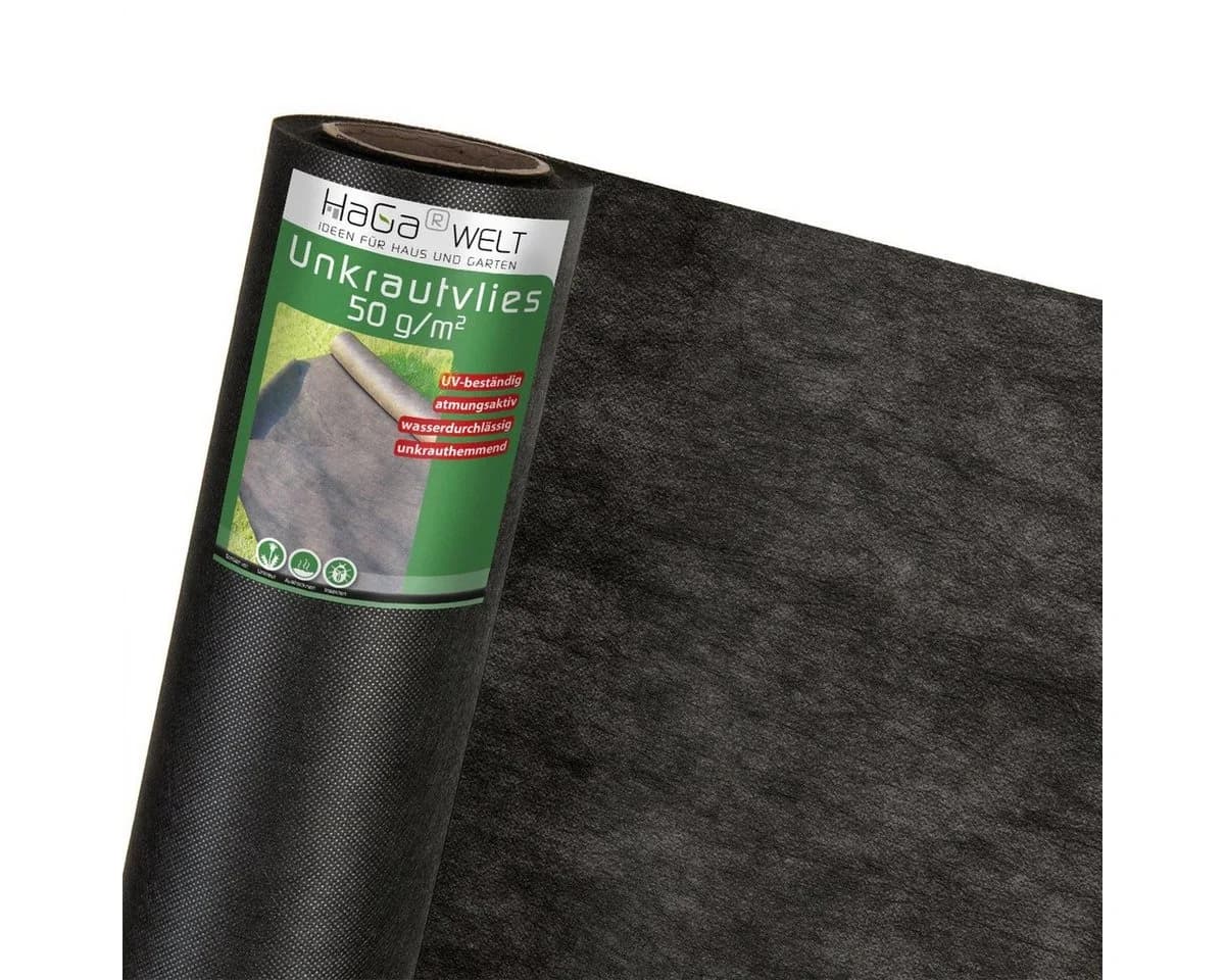 HaGa Unkrautvlies Gartenvlies UV-stabilisiert 50g/m² - Bild 2