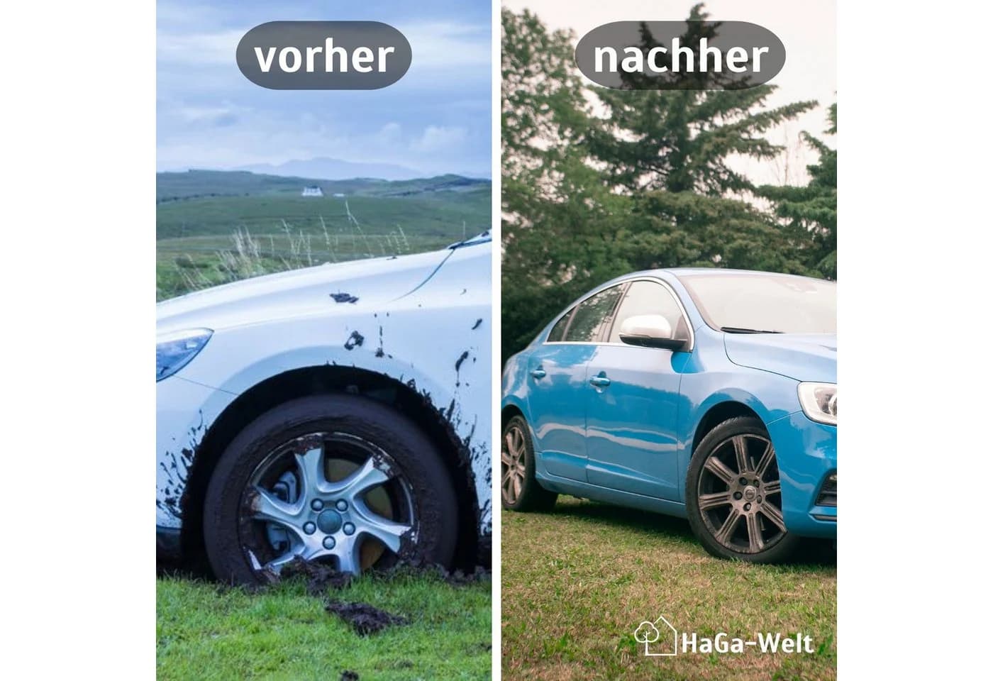 HaGa Rasenschutzgitter Grün 1,3m Breite - Bild 3