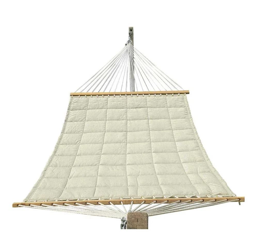 HOPLO Stabhängematte Cushion Swing gepolstert Olefin Braun - Bild 2