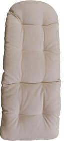 Krines Home Hochlehnerauflage Schaukelstuhl Kissen Beige Bild 1