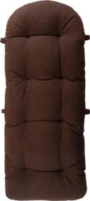 Krines Home Hochlehnerauflage für Schaukelstuhl Braun Bild 1