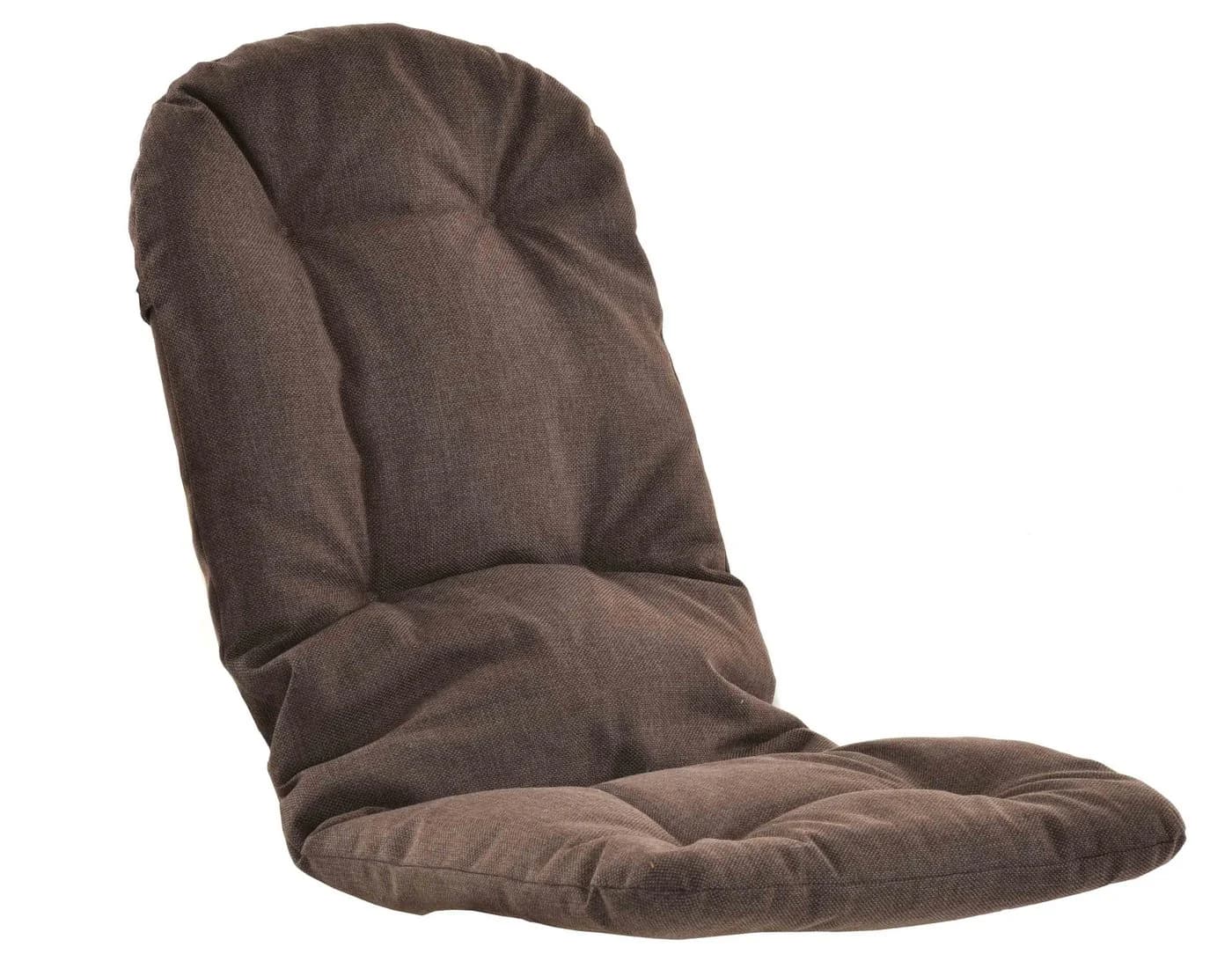 Krines Home Hochlehnerauflage für Schaukelstuhl Braun - Bild 2